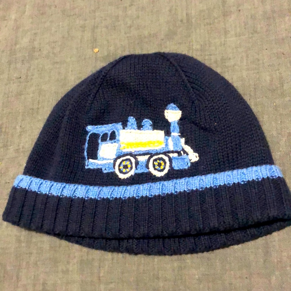 Janie and jack winter train hat